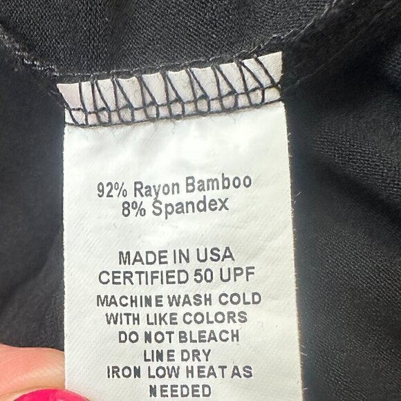 Women's Morada Everyday Long Sleeve T-Shirt UPF 50+ in Black - Size XS - Picture 9 of 9